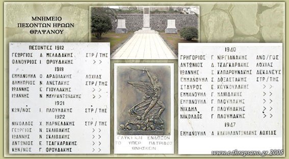 Μνημείο Πεσόντων - Θραψανό